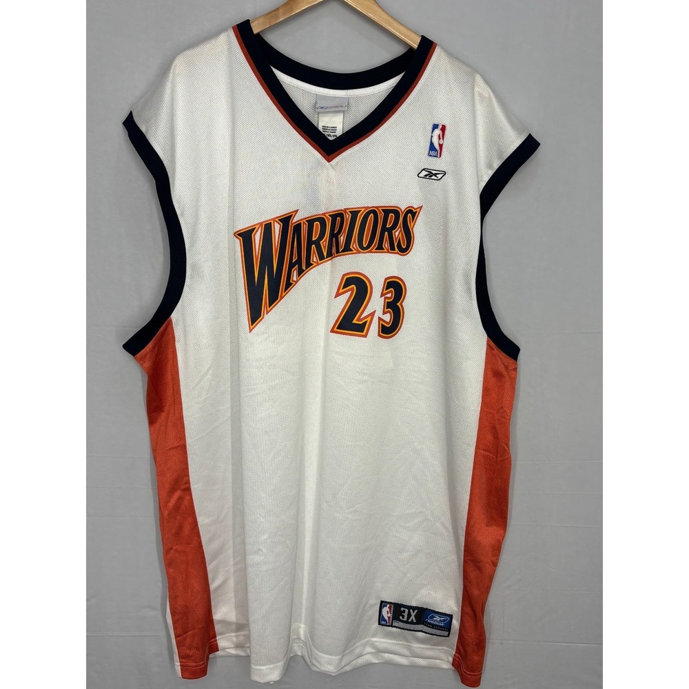 Golden State Warriors Reebok Jersey Mens White Jason Richardson #23 3XL NWT